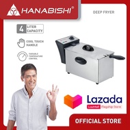 Hanabishi Deep Fryer HFRY-40SS | 4L Deep Fryer (Silver) HFRY40SS