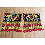 Aban Cawat/Woven Beads For Dayak Traditional Pants