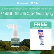 NAMU LIFE Naturals Fahthalaijone + Zinc Super Mouth Spray (Sore Throat Spray, Instant Relief)