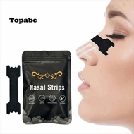 TOPABCS 30Pcs Breath Nasal Strips, Non-Invasive Nasal Congestion Nose Strips,  Breathable Hypoallerg