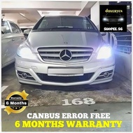Mercedes W245 B Class - 6500k White Canbus LED Headlight / Fog light Bulb Error Free - H1 H7 H8 H9 H
