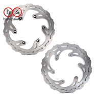 Rear Front Brake Disc Rotor for  YZ125 YZ250 YZ450F YZ250X YZ250FX WR250F WR450F  125 250 WR 250F 45