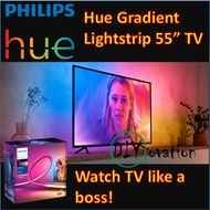 Philips HUE play Gradient Lightstrip 55" TV 65" TV/ Smart LED Light Strip/ RGB color strip