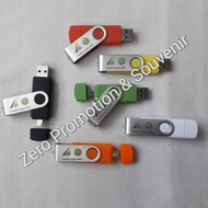 USB FLASHDISK OTG PLASTIK POLOS 4GB 8GB 16GB 32GB - SOUVENIR PROMOSI