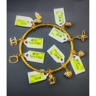 Emas 375 gold Pandora charm