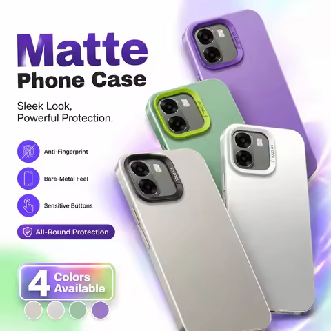 Simple Phone Case for OPPO A6 A6X A6V A6S A6C A6T Pro K14X 4G 5G IMD Matte Aurora Laser Metallic Tex