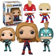 Funko Pop Captain Marvel Funko Avengers VERS 459 434 427 Action Figure Collectable Model Toys