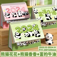 2024 Desk Calendar Panda Desk Calendar Note Desk Calendar Children's Clock Card Desk Calendar High-value Desk Calendar Desk Desktop 12.27