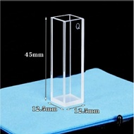 Cuvette Quartz Fluoresence 10mm. 4 Clear Fluorosen Quilt. Price for 1 Pcs.