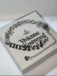 【全新現貨】高版西太后Vivienne Westwood線切割英文字母項鍊（順豐包郵）