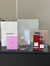 Chanel Chance Eau Tendre /Tom Ford Lost Cherry 香水