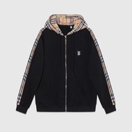 🈶️現貨 Burberry hoodie 巴寶莉刺繡小logo連帽衛衣開衫外套