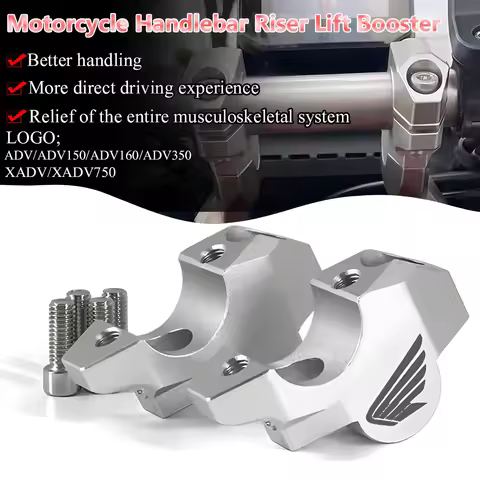 For Honda X ADV750 X ADV 750 ADV 150 160 350 ADV350 ADV160 ADV150 HandleBar Riser Clamp Extend Handl