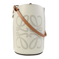 LOEWE 牛皮皮革Gate Anagram Bucket金扣肩背袋