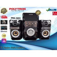 Speaker Aktif Polytron Pma9502 / Pma 9502 Bluetooth Remot Usb Karaoke