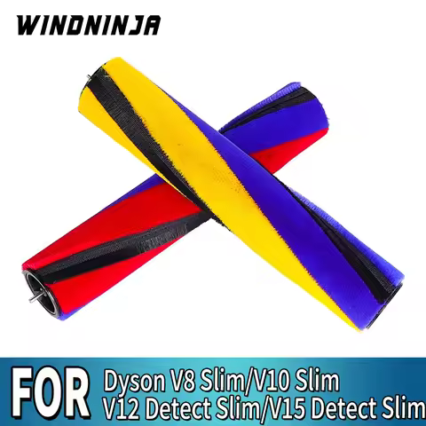 Soft Roller Brush Parts For Dyson V8 Slim/V10 Slim/V12 Detect Slim/V15 Detect Slim Vacuum Cleaner Ro