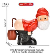 Funny Christmas Santa Claus Bubble Blower Creative Santa Claus Bubble Machine Electric Bubble Blower