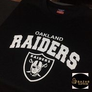 OAKLAND RAIDERS FASHION UNISEX COTTON SHIRT T-SHIRTS