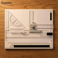 [AbabixaMY] A4 Drawing Board Non-Slip Grip Drafting Board Portable Drafting Table Transparent Statio