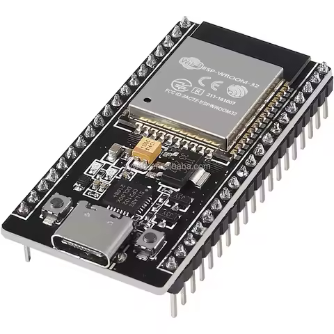 Hot Selling 38Pins Type-C ESP32 ESP-WROOM-32 CP2102 Development board 2.4GHz dual-core 38Pins Type-C