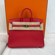 Hermes 愛馬仕Birkin 樹莓紅/牡丹紅