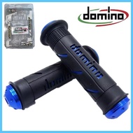 HONDA Dash 110-125 -DOMINO HANDLE GRIP RUBBER WITH BAR END accessories COLOR BLUE RED MIX BLA
