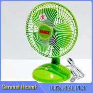 kipas angin meja / desk fan sanex 6 inch fd 0688 / 0687 warna random