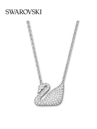 Swarovski SWAN PAVE Cygnet สร้อยคอแฟชั่นสำหรับผู้หญิงผู้สูงศักดิ์