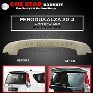 PERODUA ALZA 2014 FACELIFT SE STYLE CAR SPOILER ABS SKIRT LIP BODYKIT