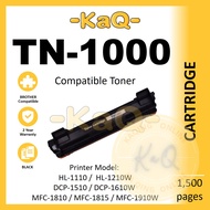 Value Deal Compatible Laser Toner Brother TN1000 TN-1000 1000 HL-1110 1210 DCP 1510 1610W - MFC-1810