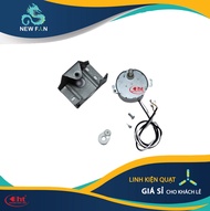 10 Bộ motor chuyển hướng quạt ( Bát + motor + cục nhựa + công tắc chuyển hướng ) - 3HT