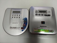 Sony Discman D-E302, Panasonic SL-S450 CD播放器