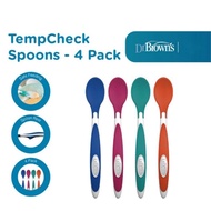 Dr. Brown's Temp Check Spoons 4-Pack, 4M+
