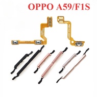 For OPPO F1S A59 A1601 Power on / off Switch Button Side Key Volume Up Down Flex Cable Replacement R