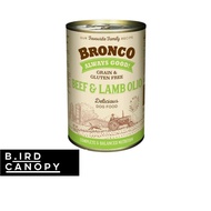 Bronco Dog Can Beef & Lamb Olio Complete Dog food with real meal by Bird Canopy