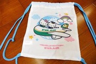 全新從未用過 長榮航空 EVA Air Hello Kitty 小型後背包 ，下標就賣！免運！