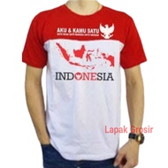 kaos merah putih 17 agustusan pria dewasa