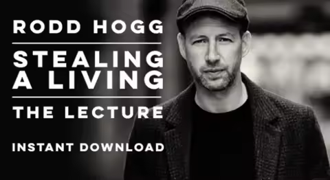 Rodd Hogg -Stealing a Living Lecture - Magic tricks (Instant Download)