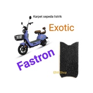 Karpet sepeda motor listrik Exotic FASTRON