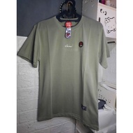 Sage green gray short sleeve distro T-shirt / sage green gray men's T shirts / sage green gray distr