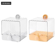 [CHiWANJi] Bird Bath Bowl, Multifunctional Hanging Shower Box, Pet Bird Bath Box for Budgie Lovebird