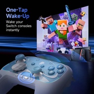 EasySMX S10 Wireless Gamepad Controller, TMR Joystick/RGB Lighting Effects/Large 1200mAh Battery/Mag