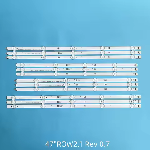 LED Backlight Lamp strip 9leds For 47" LCD TV 47LA6200 47LN5400 47ln5200 47ln5310 47ln5390 47ln5400 