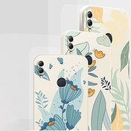 Flower Casing for Hauwei Y6s Y6 Y7 Pro Y9 Prime 2019 Y7A Y6P P20 P30 P40 Lite Nova 3i 5T 7se 7i 3e 4