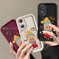 Suitable for OPPO A17 A17K A18 A38 A58 A78 4G 5G A98 phone case Soft case Liquid Silicone Protector 