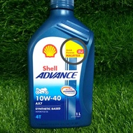 Shell AX7 4T Advance 10W-40 SYNTHETIC (4T) (1 litre)