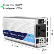 JUXING 10000W/8000W/6000W/4000W Car Power Inverter DC 12V/24V To AC 220V Converter With 2 USB Ports To Modified Sine Wave Power Inverter Suitable For Vehicles Homes Outdoor Portable Smart Power Inverter