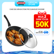 Chảo sâu vân đá Stone Pro SUNHOUSE SHS20ME GC1SHS26ME GC1SHS28ME - Dùng được với bếp từ