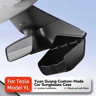 Thailand 24 Hours Storage Tesla Model YL Glasses Holder Car Ceiling Mount Interior Accessories
