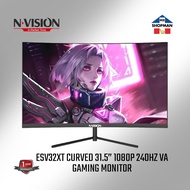 Nvision ESV32XT Curved 32′′ (31.5′′) FHD 1080p 240Hz 1ms VA Gaming Monitor